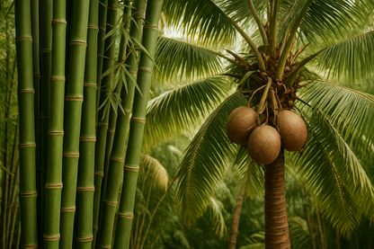 bamboo and coconut